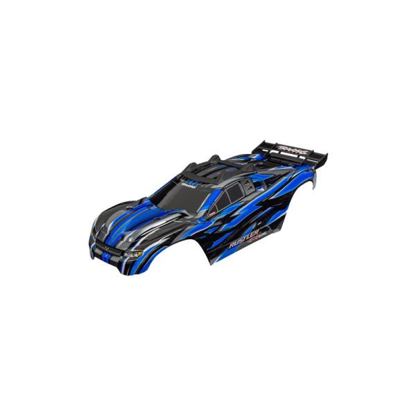 Traxxas karoséria Rustler 4X4 VXL modrá (bezsponková)