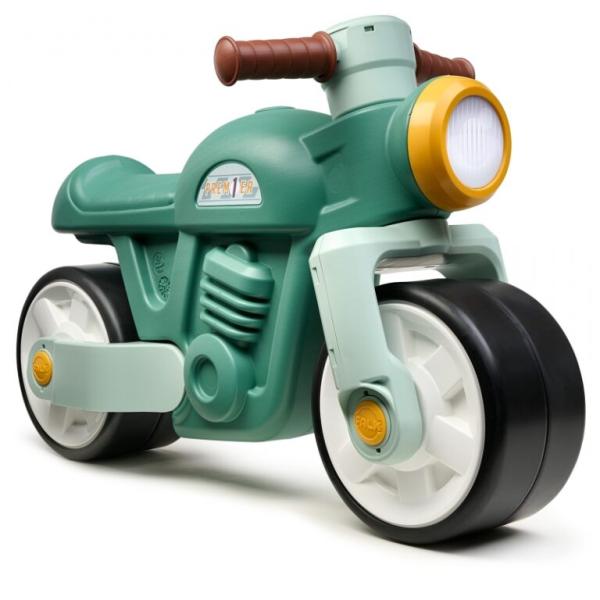 Falk odrážedlo Prem1er Retro zelené - tiché kola