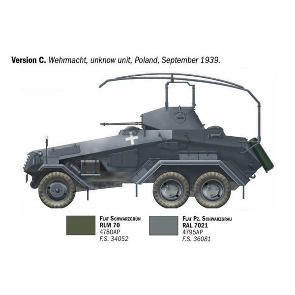 Model Kit military 97032 – Sd.Kfz. 232. 6 Rad (1:72)