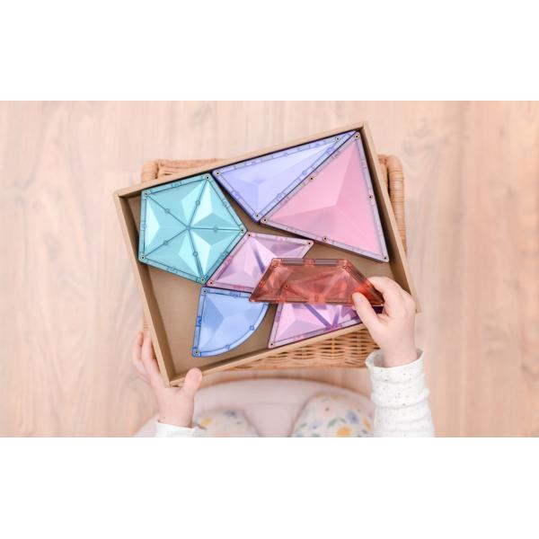 CONNETIX® Pastel Shape Expansion Pack magnetická stavebnice 48 ks (obrázek 9)