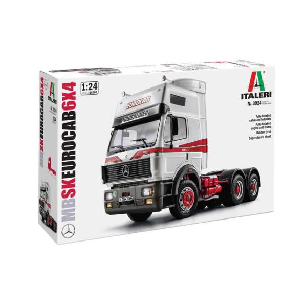 Model Kit truck 3924 - MERCEDES-BENZ SK EUROCAB 6x4 (1:24)