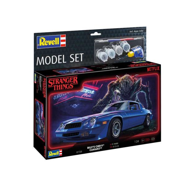 ModelSet STRANGER THINGS auto 67728 - Chevy Camaro Z/28 (1:24)