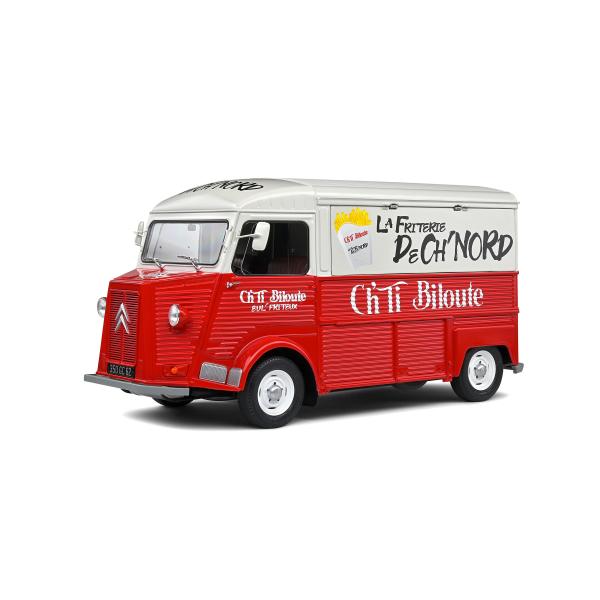 1:18 Citroën Type HY Friterie Ch'ti Biloute 1969 - SOLIDO - S1804817