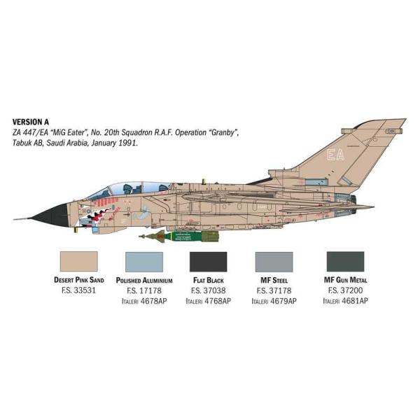 Model Kit letadlo 2521 - Tornado GR.1/IDS (1:32) (obrázek 5)