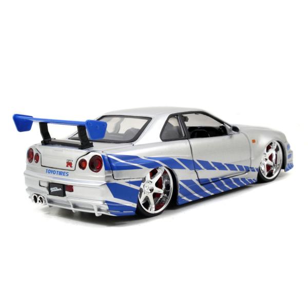 Rychle a zběsile auto 2002 Nissan Skyline 1:24 (obrázek 5)