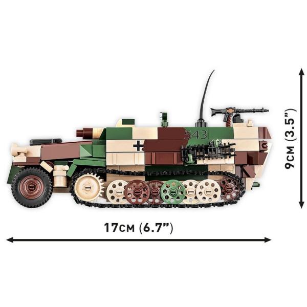 Cobi 2283 II WW Sd. Kfz. 251/9 STUMMEL, 1:35, 485 k, 1 f