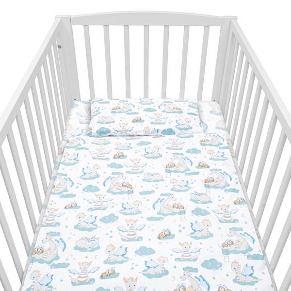 2-dílné povlečení New Baby Dráčik 90/120 cm