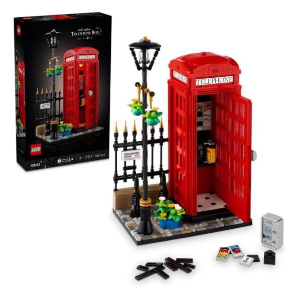 LEGO® Ideas 21347 Červená londýnská telefonna búdka