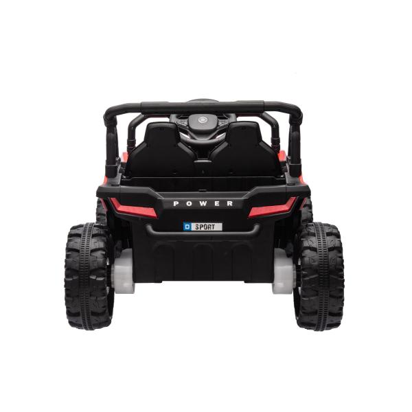Elektrické autíčko UTV Small 12V, červené, Pohon zadních kol, 12V baterie (obrázek 7)