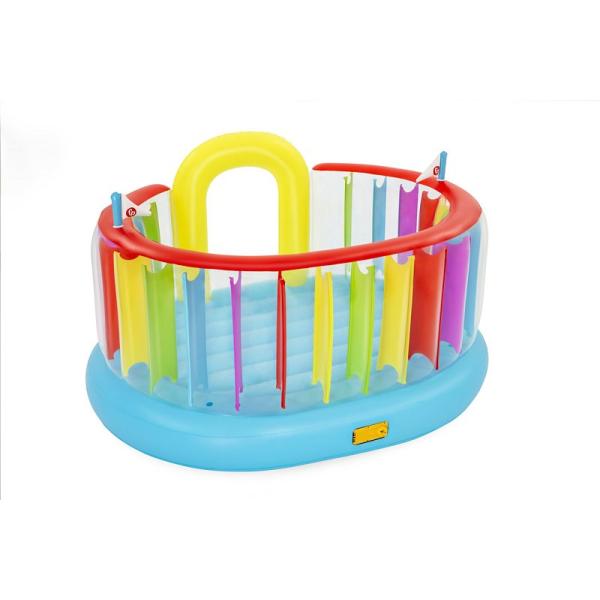 Bestway Nafukovací hrací centrum Fisher-Price Bouncetopia, 2,26 x 1,75 x 1,38m