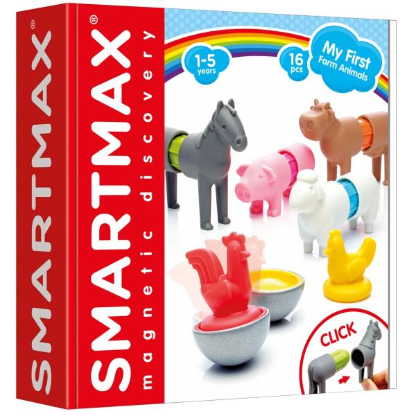 SmartMax - Moje první zvířátka z farmy - 16 ks