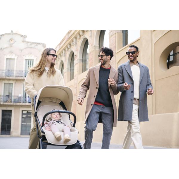 EASYWALKER Kočárek kombinovaný Rockey S Pure Black