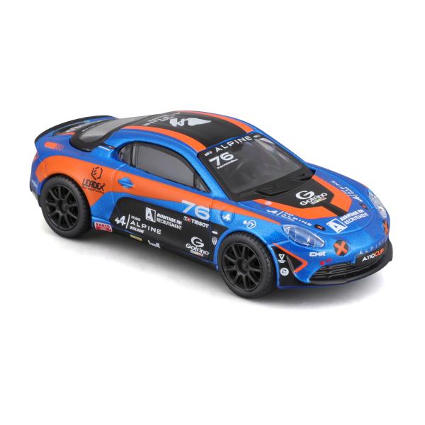Bburago 1:43 Racing Alpine A110 CUP v dekorativní krabici