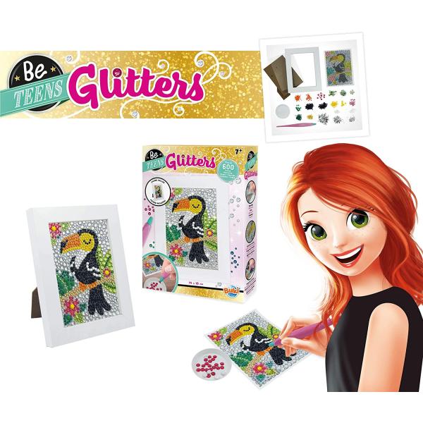 BeTeens GLITTERS Papoušek (DP004)