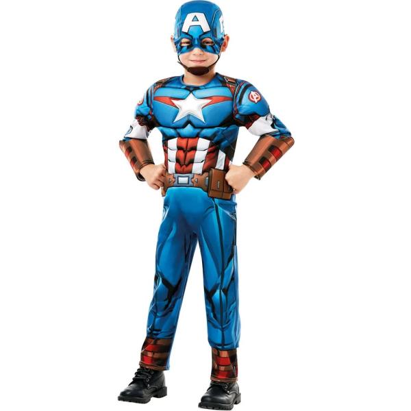 AVENGERS Kapitán Amerika BL dětský kostým velikost XXS(98-104cm) (obrázek 3)