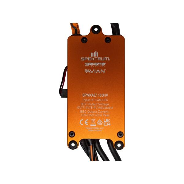 Spektrum regulátor Smart Avian 160A 6-14S HV (obrázek 6)