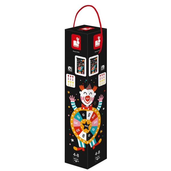 Janod Magnetický terč Cirkus se šipkami bez hrotů (obrázek 4)