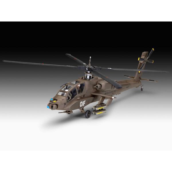 ModelSet vrtulník 63824 - AH-64A Apache (1:72) (obrázek 9)