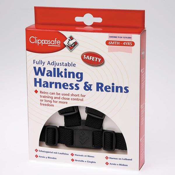 CLIPPASAFE Vodítko pro dítě, black