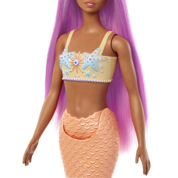 Mattel Barbie pohádková mořská panna - žlutá (obrázek 3)