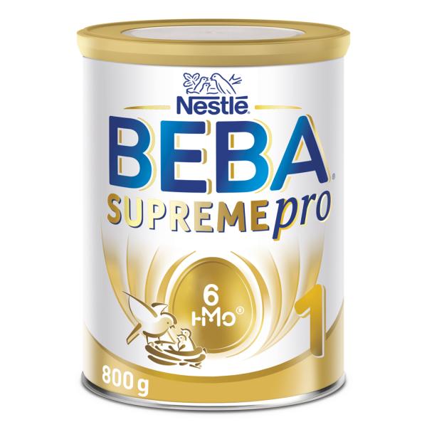 BEBA SUPREMEpro 1, 6 HMO, počáteční kojenecké mléko, 800 g, 0+