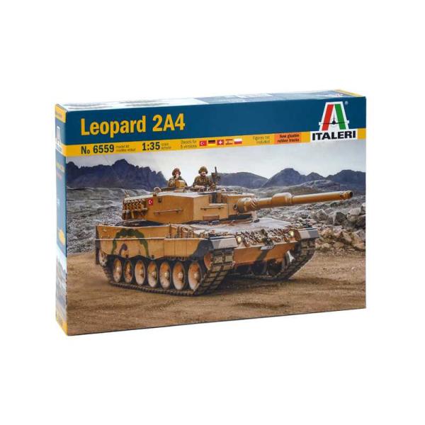 Model Kit tank 6559 - Leopard 2A4 (1:35)