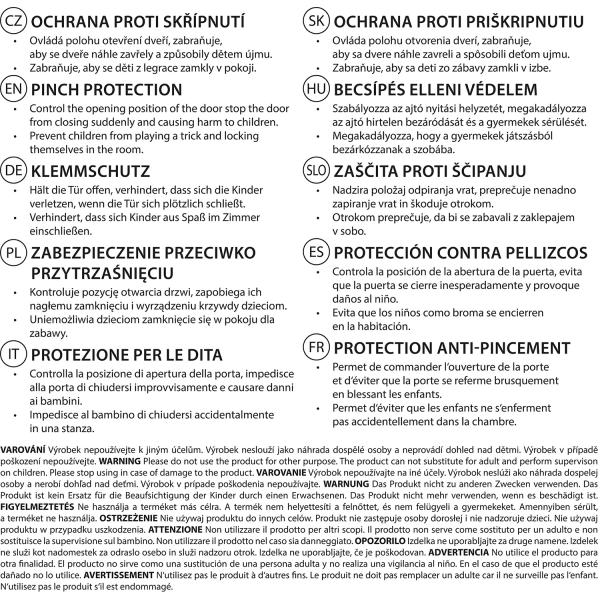 Ochrana proti skřípnutí, white (obrázek 7)