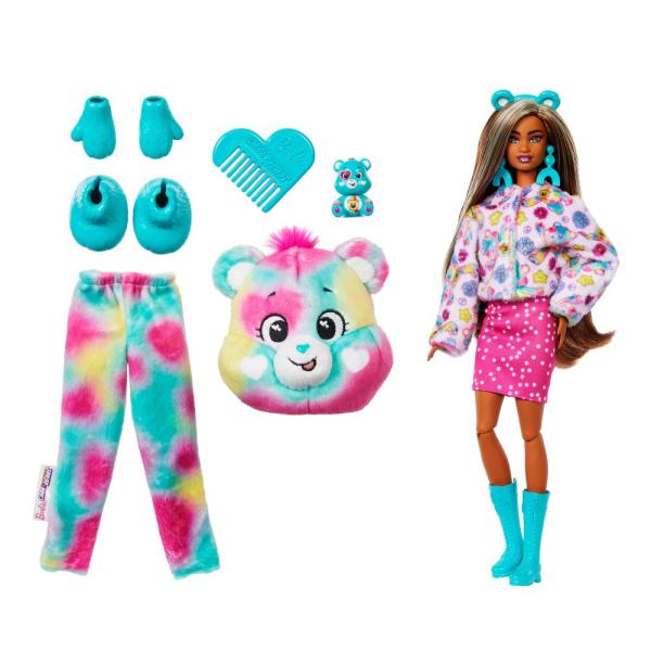 Barbie CUTIE REVEAL Barbie a starostliví medvídci série 2 - MODRÁ (obrázek 3)