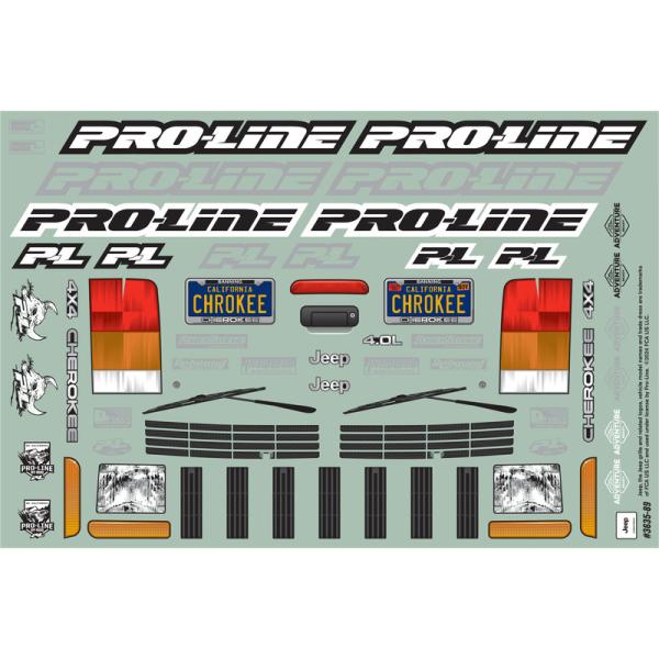 Pro-Line karosérie 1:10 2001 Jeep Cherokee (Crawler 313mm) (obrázek 8)