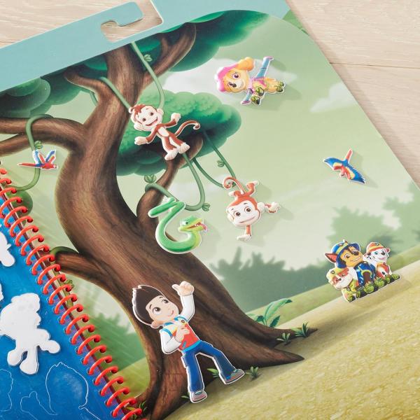 Melissa & Doug - Paw Patrol - Kniha s puffy samolepkami - Džungle 2 (obrázek 7)