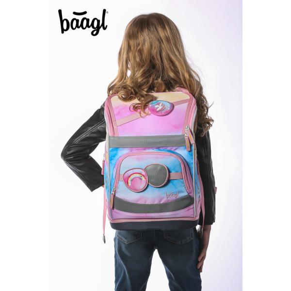 BAAGL SADA 5 Zippy Plus Rainbow Unicorn: aktovka, penál, sáček, zástěra, peněženka (obrázek 9)
