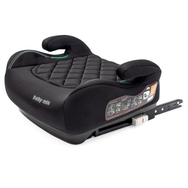 Autosedačka-podsedák BABY MIX HERO Plus ISOFIX I-SIZE black (obrázek 3)