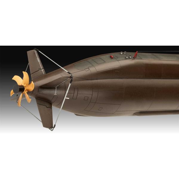 Plastic ModelKit ponorky 05186 - 70 Years Bundeswehr:Wilhelm Bauer,Type 206A,Class2 (1:144 (obrázek 8)