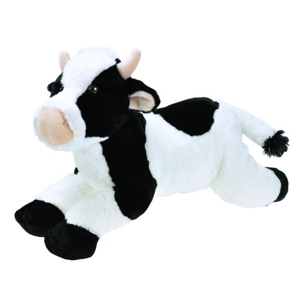 Kráva plyšová ležící 40cm