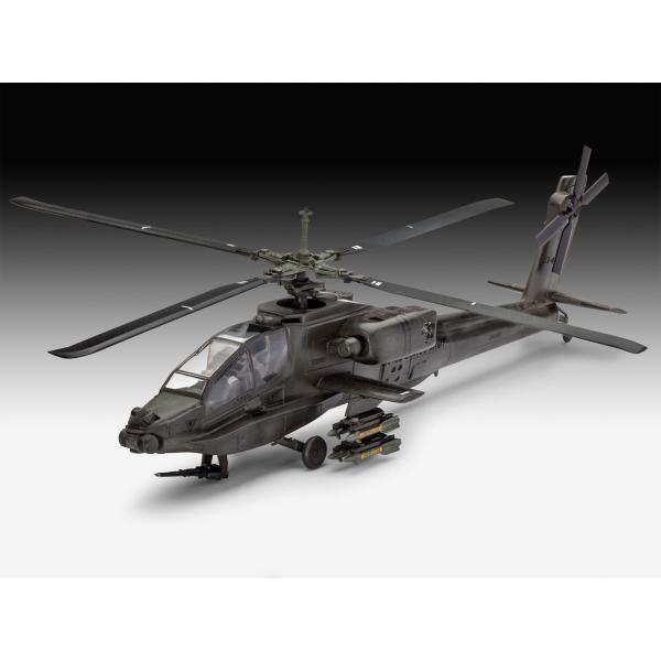Plastic modelky vrtulník 04985 – AH-64A Apache (1: 100)