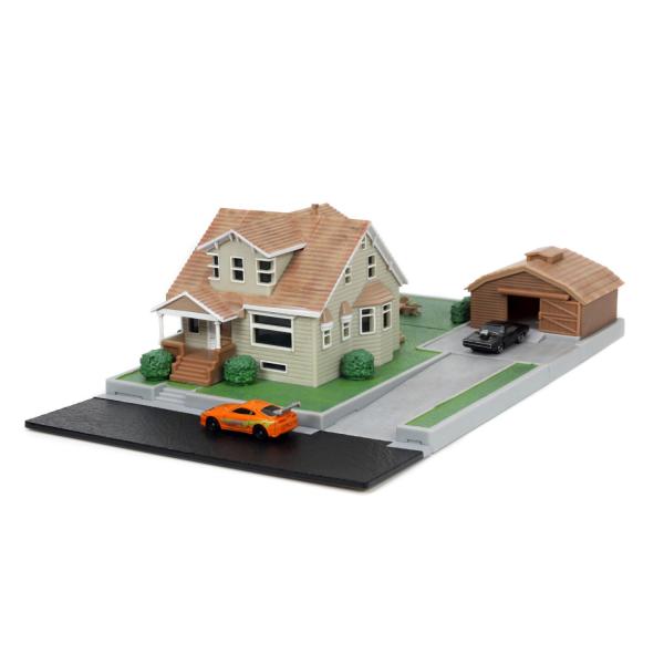 Rychle a zběsile Nanodiorama Dominikův dům s autíčky (obrázek 4)