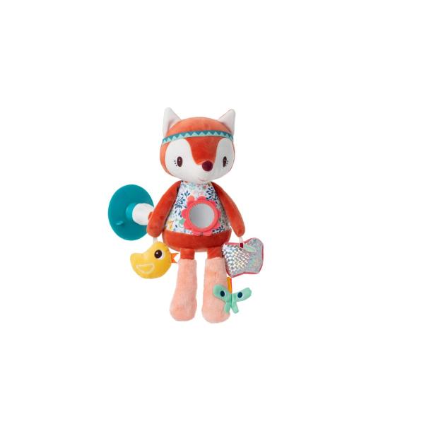 Lilliputiens - cestovná plyšová hračka s aktivitami - líška Alice