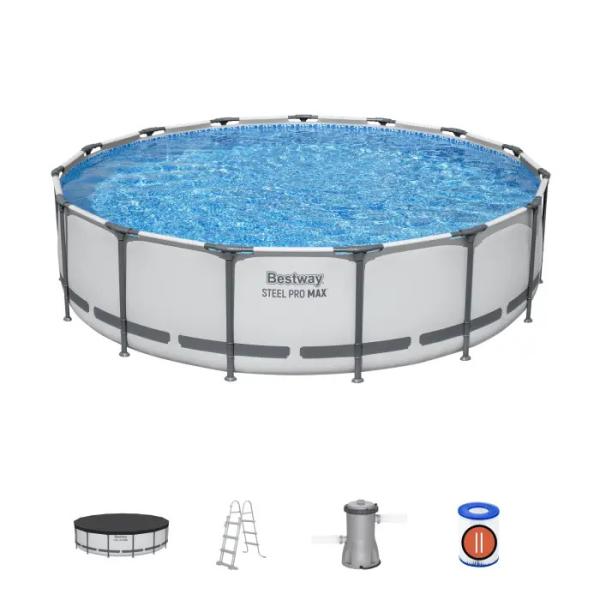 Zahradní bazén Bestway 56488 Steel Pro MAX 4.57m x1,07m Pool Set