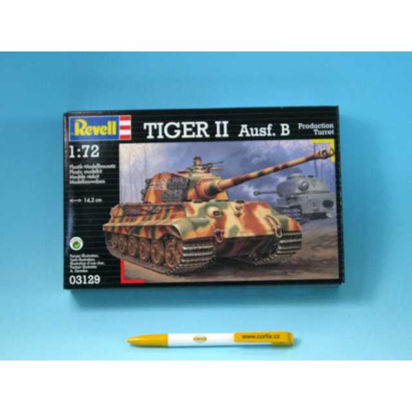 Plastic modelky tank 03129 - Tiger II Ausf. B (1:72)