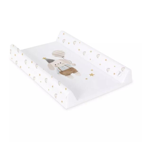 CEBA Podložka přebalovací 2-hranná s pevnou deskou (50×70) Ultra Light Birthday Bunny