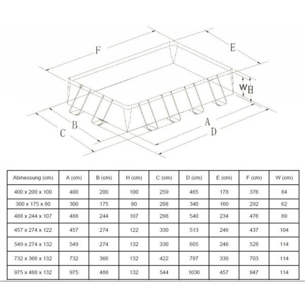 Zahradní bazén INTEX 26784 Prism Frame 300 x 175 x 80 cm s kartušovou filtrací (obrázek 11)