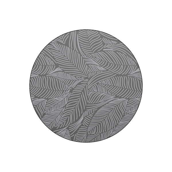 PETITE&MARS Postýlka cestovní Nyja Urban Jungle Charcoal (obrázek 5)