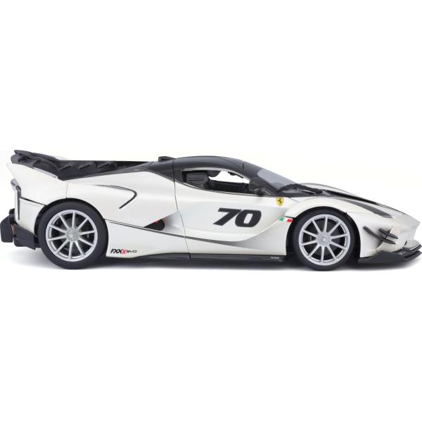 Bburago 1:18 Ferrari TOP FXX-K EVO Nr.70 (white/black)