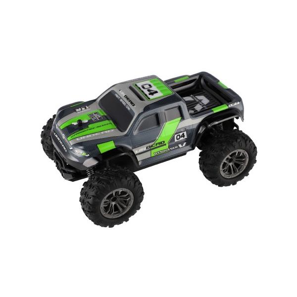 Auto RC pick up terénní, 25 cm, 2,4 GHz na baterie šedo-zelené