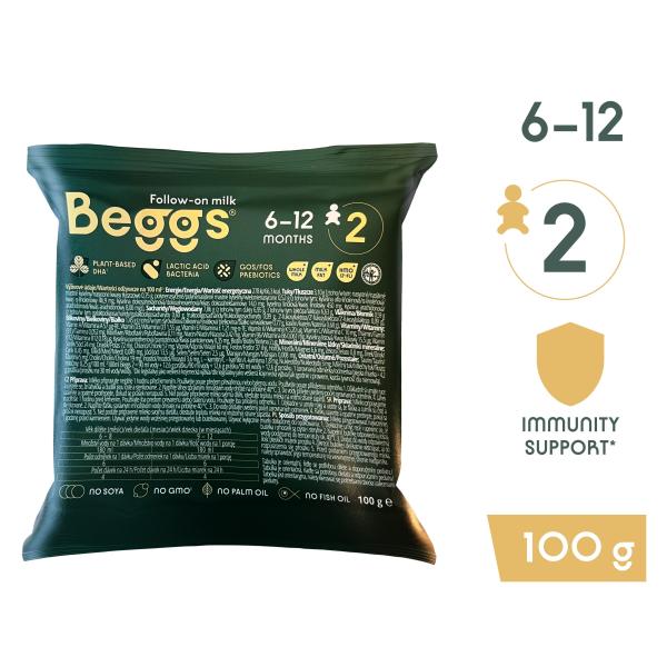 Beggs 2 následné mléko (100 g)