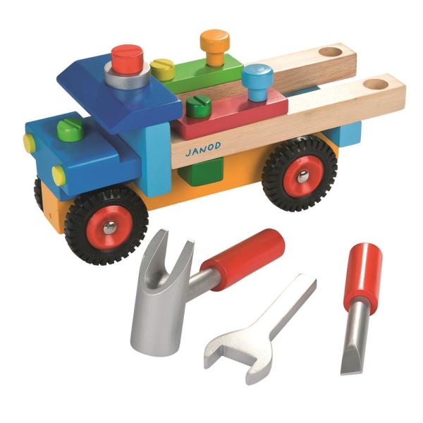 Janod BricoKids Kamion s nářadím 17 ks (obrázek 5)