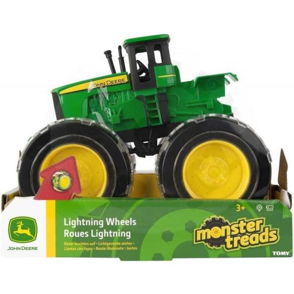JD Kids Monster Treads John Deere traktor svítící kola 23 cm (obrázek 3)