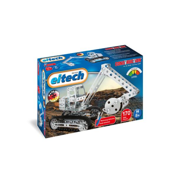 EITECH stavebnice Pásový bagr 170 dílků