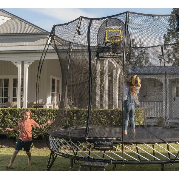 Springfree Trampoline® Medium Round (R79) Trampolína s ochrannou sítí, 300 × 300 cm (obrázek 4)