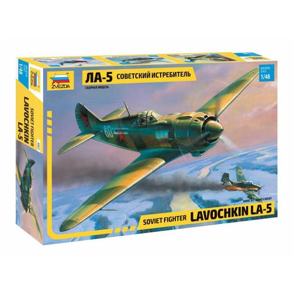 Model Kit letadlo 4803 - Lavochkin La-5 (1:48)